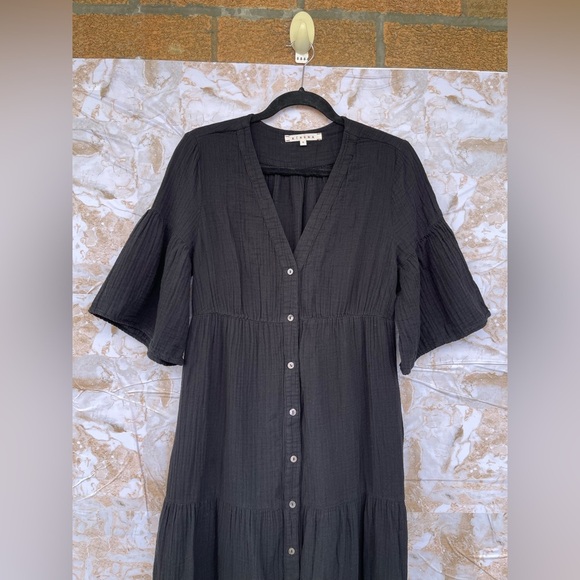 XIRENA KENDALL DRESS IN BLACK SIZE SMALL - Picture 4 of 16